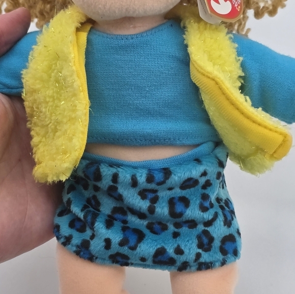 Vintage 2001 TY Beanie Boppers Pretty Patti with Tag Plush Doll - Picture 11 of 12